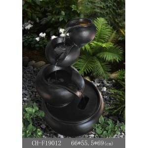 China Garden Three Tea Pots Cast Stone Water Fountains wholesale