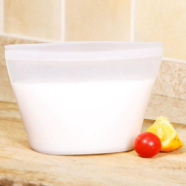 Premium Reusable Silicone Food Storage Bags For Freezing, Cooking & Organizing – Leak-Proof, Odor-Resistant & Easy To Clean – The Ideal Sustainable