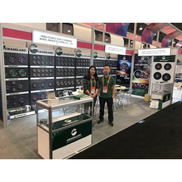 Double Net 4"X1/4"X5/8" Stainless Steel Abrasive Grinding Wheel