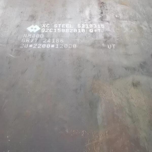 NM400 Steel Plate, NM400 Plate, Wear Resistant Steel HB 400 High Hardness Steel Plate