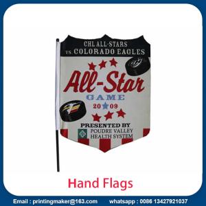 Custom Small Mini Hand Held Waver Flags