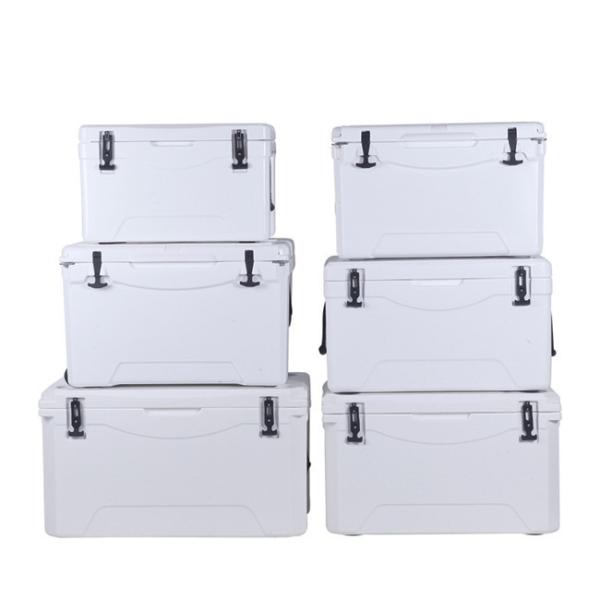 Rotomolding Plastic Insulated Ice Box 116QT Beach Cooler Box