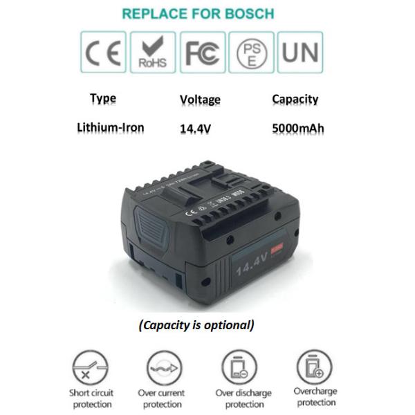 5Ah 14.4v Lithium Battery Cordless Power Tool Replacement Lithium Ion Batteries