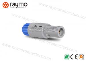 China PAG.M0.4GL Plastic Straight Plug Circular Push Pull Male Connector wholesale