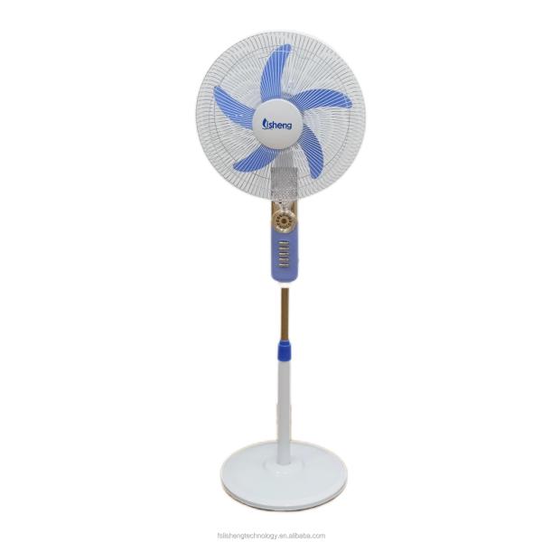 Three Adjust Speed Rechargeable Solar Fan With Solar Panel