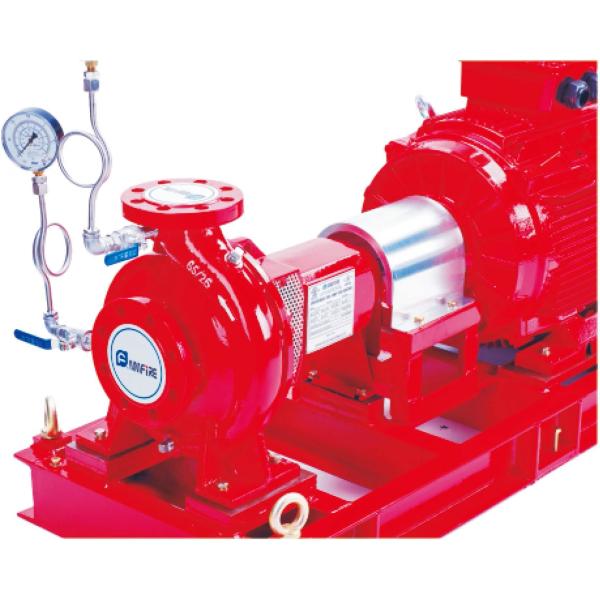 Impeller Centrifugal Pump Set With Jockey Pump UL Listed Fire Pump Tornatech controller