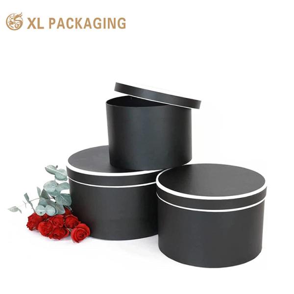 XL Packaging Custom Packaging Box Custom Large Size Cylinder Box Flower Paper Tube Box with Handle for Tea Packaging