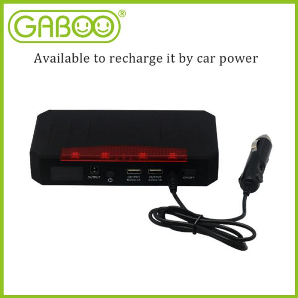 HG-JP08 15000mAh car jump starter power bank with Warning signal lights