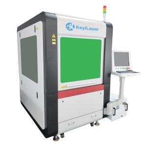 China KEYILASER Large Enclosed 600*600mm Stainless Steel Gold CNC Fiber Laser Cutting Machine Raycus IPG 1000W 1500W 2000W on sale