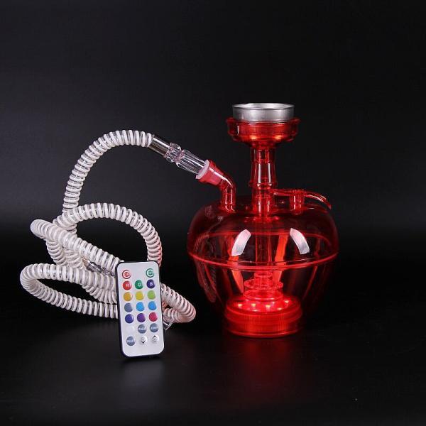 Safety Colorful Acrylic Hookah Wookah Plastic Shisha Set For Advantageous Prices