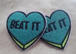 Exquisite And Multicolor Personalised Embroidered Badges , Custom Embroidered