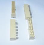 Double Row 2x12P Natural Straight Pin Header with Tin Plated Pins for High