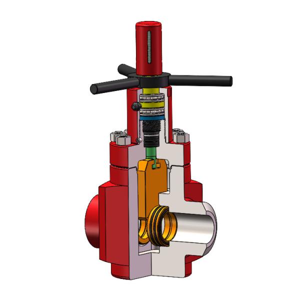 PR1 PR2 Flanged Mud Gate Valve Suitable For Drilling Fluid Manifold