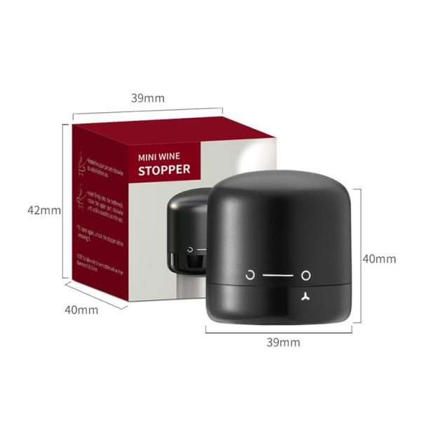 ABS Silicone Wine Champagne Bottle Stopper Anti Leak Wine Bottle Cap