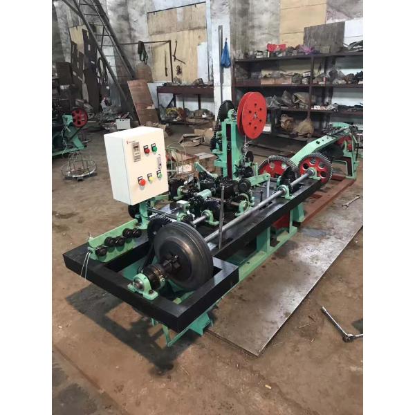 High Efficiency Fully Automatic Barbed Wire Machine For Railway / Highway