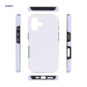 China Sublimation 3D 2in1 Film Mobile Phone Case Blank Phone Cover For IPhone 16 Pro Max on sale