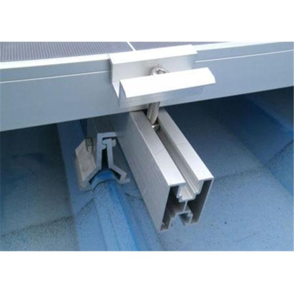 60m/s Max Wind Load Aluminium Profile Rail For Solar Panel Mounting System