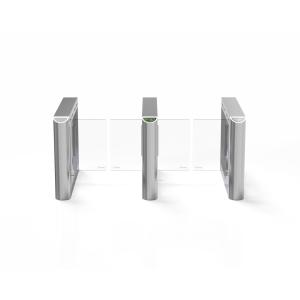 Pedestrian Swing Turnstile Gate Face Recognition Terminal Barcode