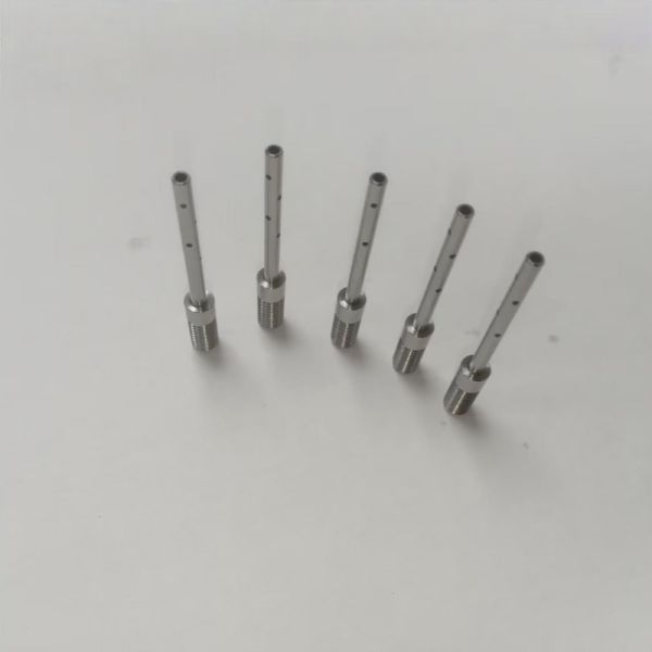 304 Stainless Steel Capillary Tube Precision Laser Cut Threaded Spray Pipe