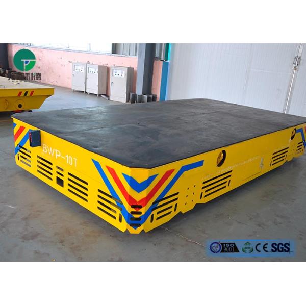 5t Capacity Motorized Steerable Transport Platform For Netherlands Machinery Parts Plant