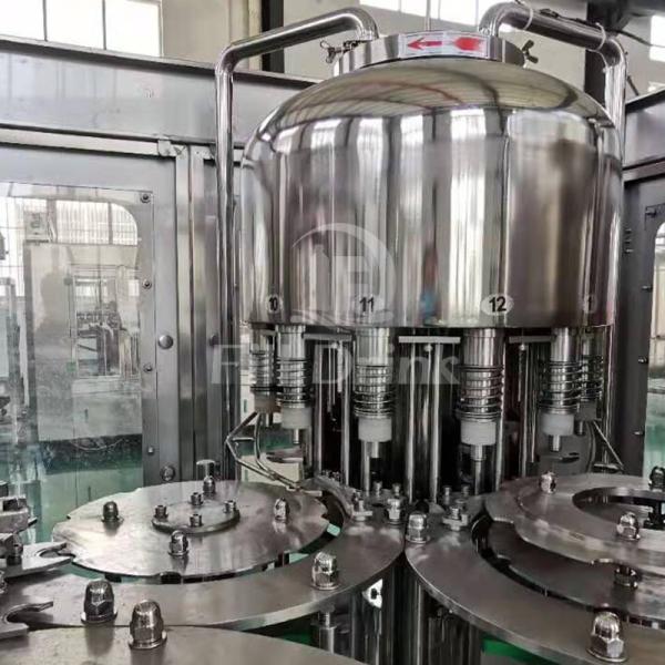 SUS304 3 In 1 Monoblock Liquid Filling Machine Bottle Water Production Machine 3000 Capacity