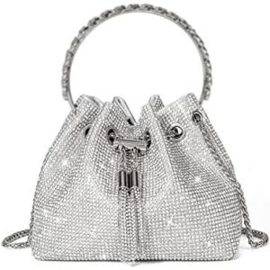 China Bling Crystal Rhinestone Purse for Women Sparkly Clutch Handbag Crossbody Bag for Evening Wedding Party Prom wholesale