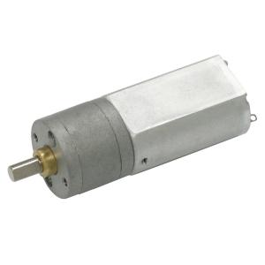 China Micro Brush 3V - 24V DC Gear Motor High Torque 20mm With 4mm D Shaft on sale