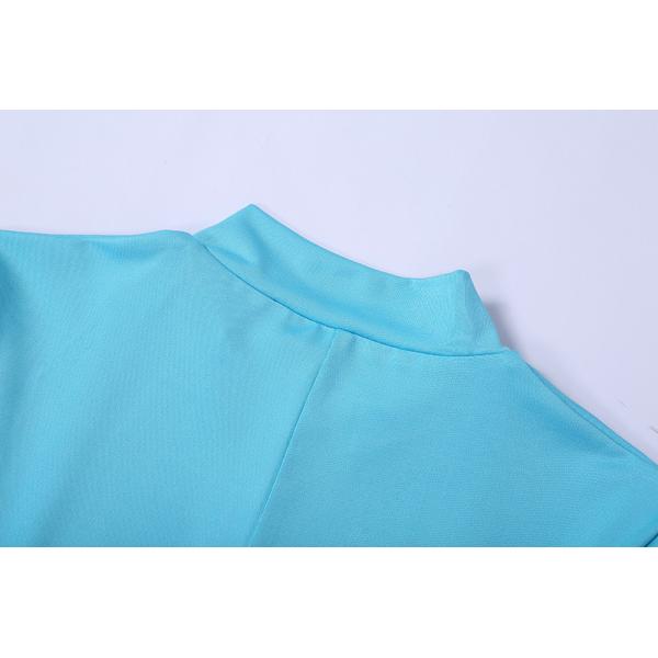 High Waist Tight Fitting Long Sleeve Bodycon Jumpsuit With Zipper