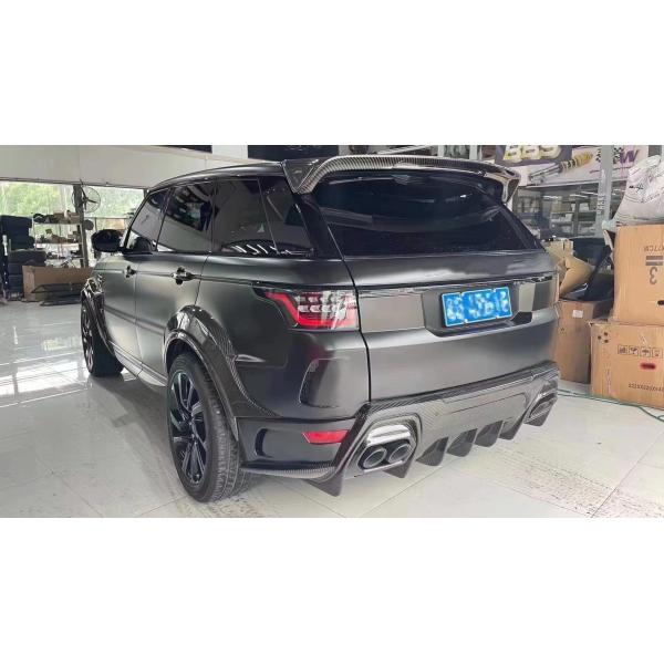 Runde ASPEC Style CF& FRP Wide Body Kit Front Bumper Rear Bumper Side Skirt Fender for Land Rover RANGE ROVE SPORT 2014-2017