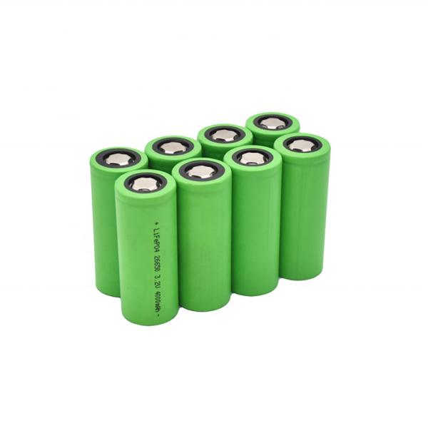 Rechargeable MSDS 3.2v 4000mah IFR 26650 LiFePO4 Battery Cell High Capacity