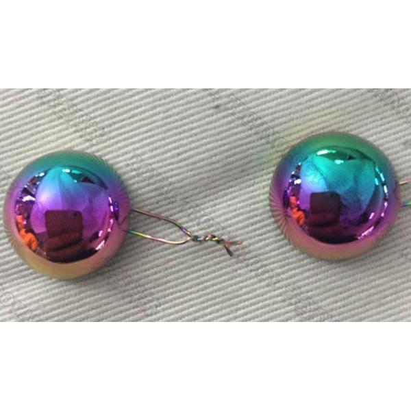 Rainbow Color Metal Coating Services , Cathodic Arc Plating For Luxury Products