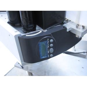 Beer / Wine Bottle Labelling Machine Synch Printing With Simple Design