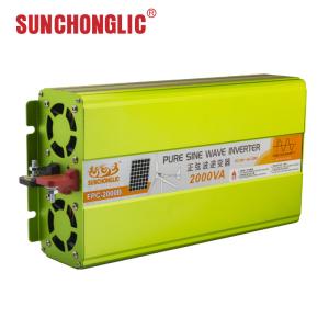 China 2000w 24v To 220v Pure Sine Wave Power Inverter 2kva High Power Output With 5v/1a Usb Port on sale
