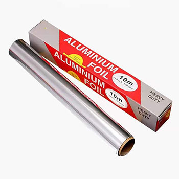 Household 8011 Aluminium Foil Roll 0.010-0.2mm Thickness Die Cut