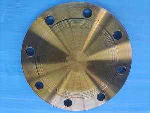 China Forged  Round 16Mn C22.8 Carbon Steel Blind Flange 1/2-72inch on sale