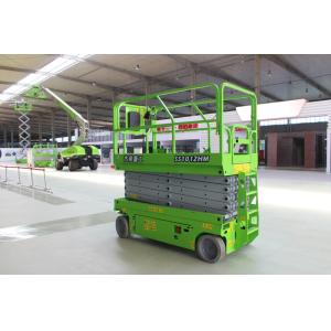 China Working height 12m Scissor Lift Platform EWP with load capacity 320KG wholesale