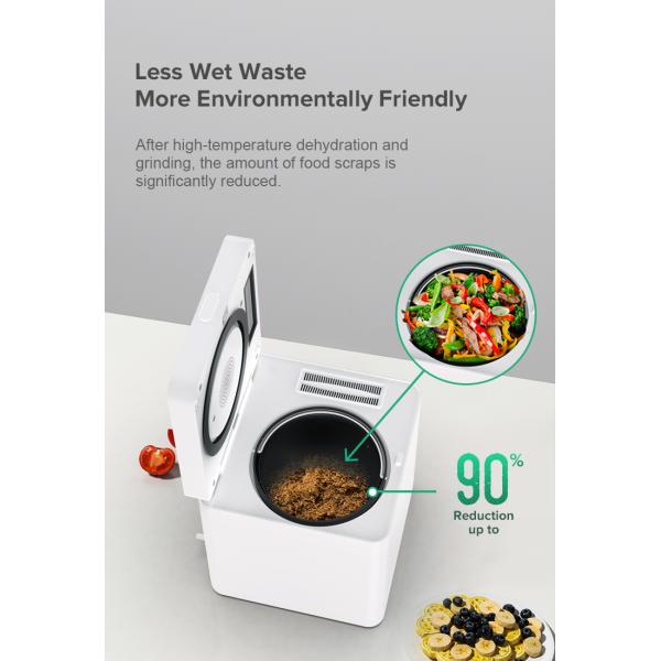 AI 2.5 Liters Indoor Kitchen Composter Countertop Electric Composter Eco Friendly