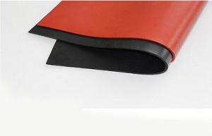 China High Elasticity Silicone Rubber Sheet , Anti Vibration Silicone Sheet Roll on sale