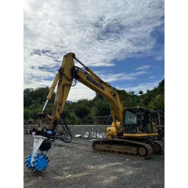 Crawler Excavator Attachment Hydraulic Drum Cutter For 5-50 Ton EX200