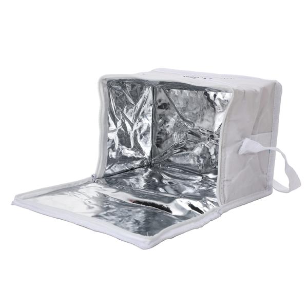 Insulated Lunch Cooler Reusable Eco Bags, Promotion Portable Wine Cooler Bag, Canvas Insulated Cooler Bag