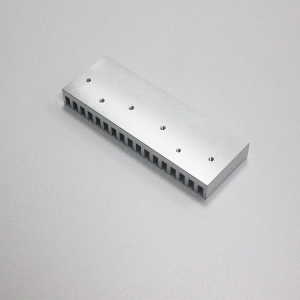 CNC Surface Anodizing Clear Pin Aluminum Profile Heat Sink With Rosh 0.05 Flatness
