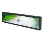 Stretched OEM Tft Taxi Elevator Flat Digital Edge Lcd Display Shelf Advertising