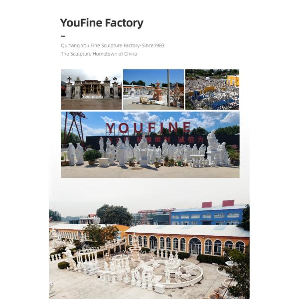 Outdoor Church Religious White Life Size Marble Saint Michael Angel Statue Stone