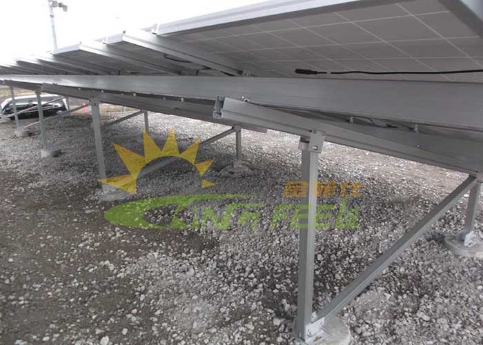 China Reliable Ground Mount Solar Panel Mounting Frames Anodizing Surface wholesale