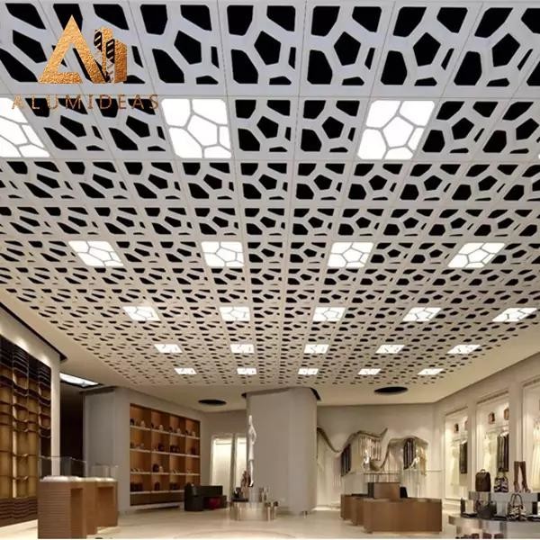 Aluminum Perforated Metal Mesh Ceiling Panels