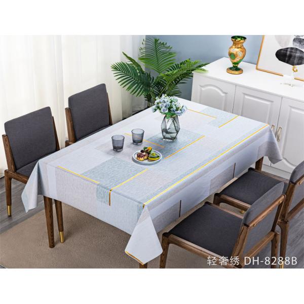 Nonwoven Direct Oil Proof Washable Table Cover for White Wedding Reception Party