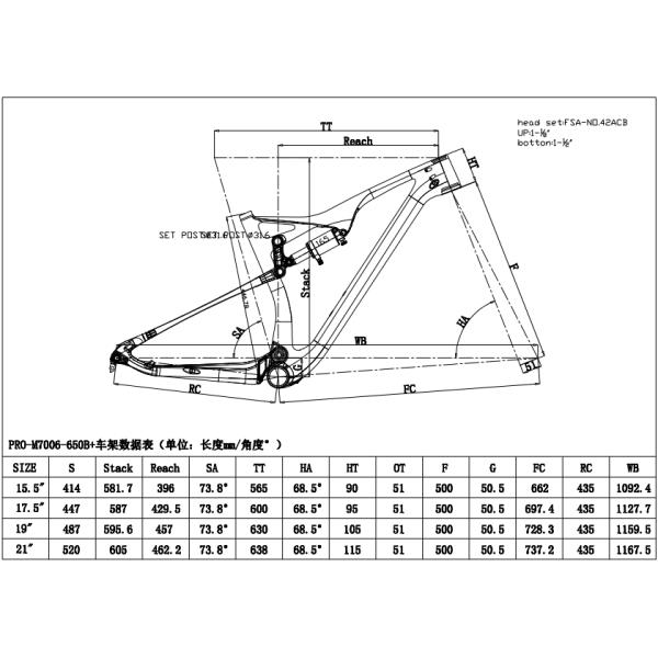 Custom Painting 27.5 Full Suspension Carbon Frame With XC Riding Style