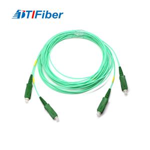 Europe Hotsale Communication Use Aqua Color Jacket Single Mode Simplex SC