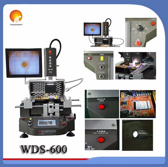 WDS-600 Laptop BGA Machine IC PCB Desoldering Machine 1200W Heating Power