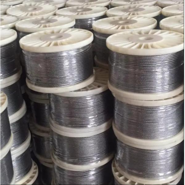 9mm 6*19 Twisting process Alloy steel wire steel core Wire rope for marine cranes